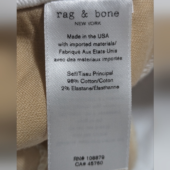 NWT Rag & Bone Cigarette skinny jeans - Picture 13 of 13